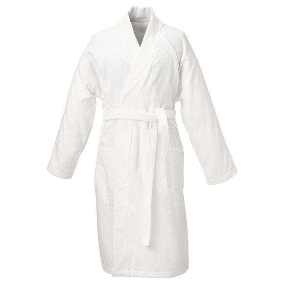 IKEA ROCKAN Bathrobe, white, L/XL - Picture 1 of 8